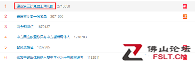 热搜第一！全国政协委员张俊廷：建议第三孩免费上幼儿园！委员贺丹提倡男性参与育儿工作