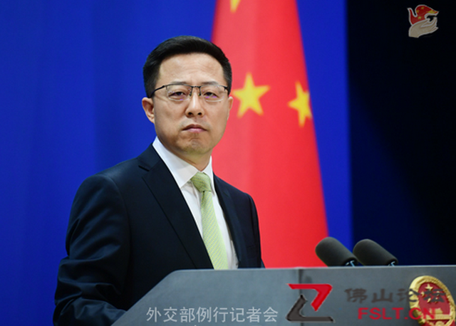 赵立坚正告美方，打台湾牌如“抱薪玩火”，将给美方带来难以承受后果！