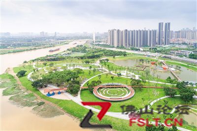 桂城半月岛生态公园开放