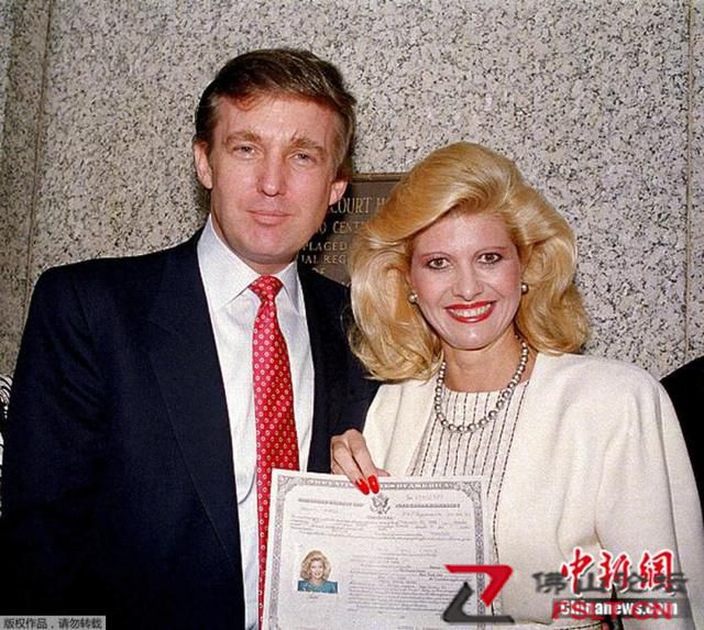 特朗普称第一任妻子伊万娜去世：她的一生伟大而励志