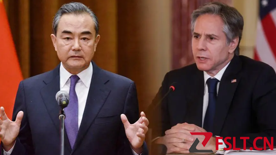 王毅应约同美国国务卿布林肯通电话