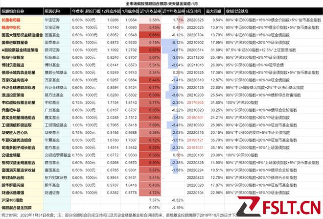 2023年1月基金投顾月报：市场风格切换，公募集体跑输