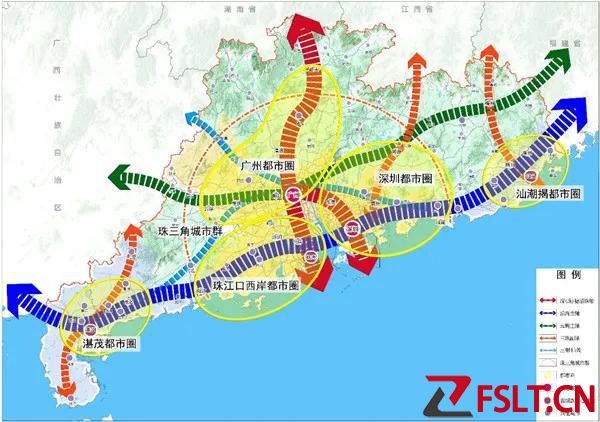 广东一盘大棋：建设5个都市圈，3个省域副中心，2个省级经济中心