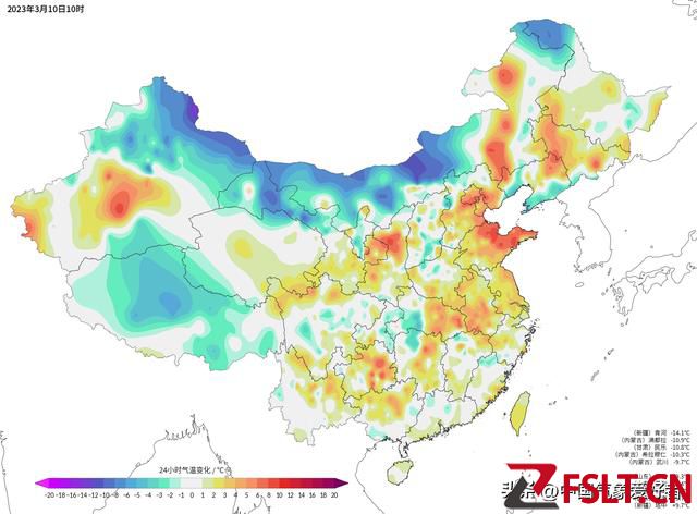 全国性寒潮大举南下，22省降温超10度！权威预报：广东福建等除外
