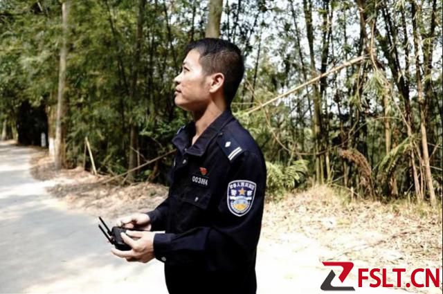 广东森林公安无人机巡护现场！可快速精准识别热源喊话劝止